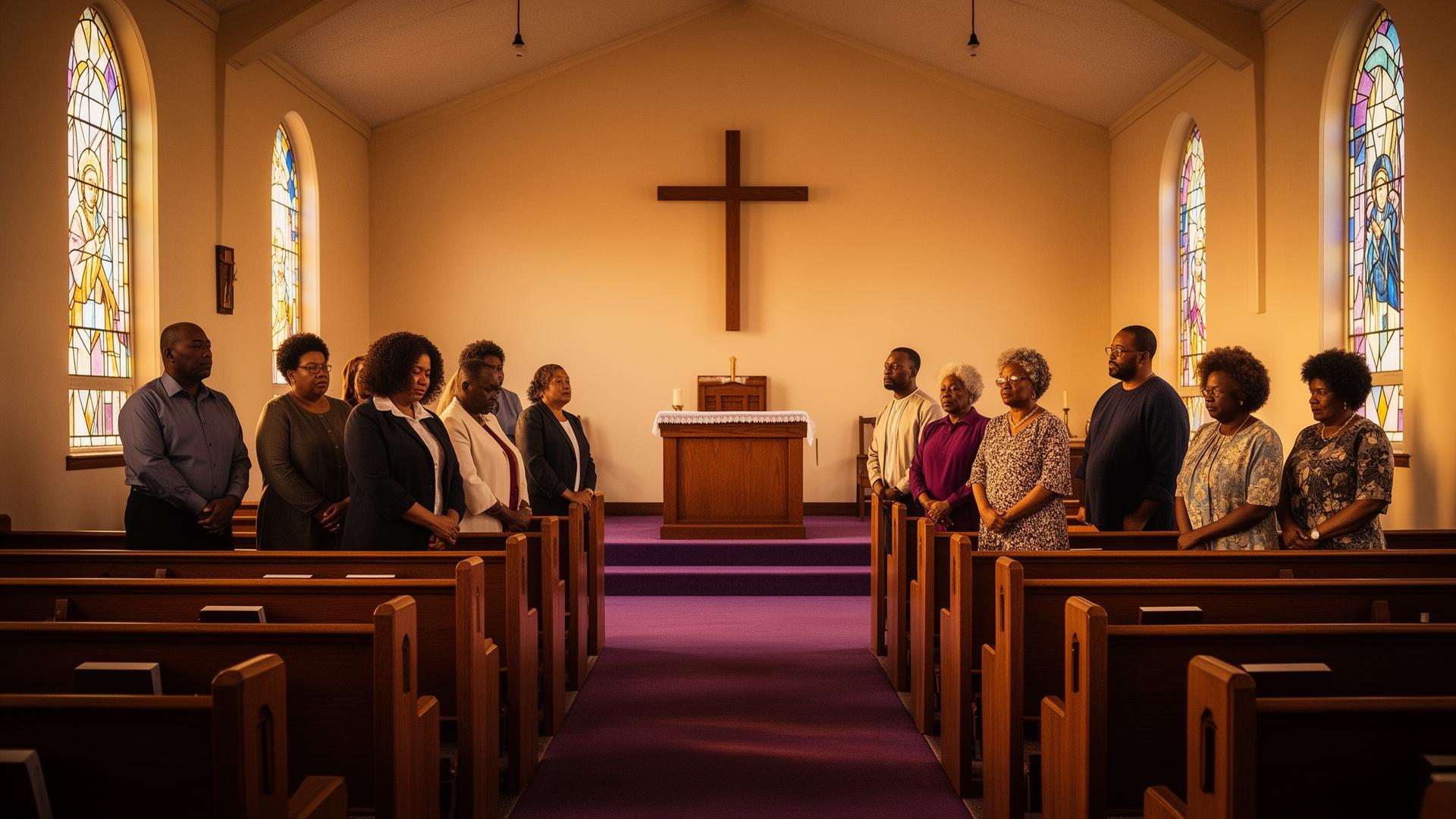 Worship at Bexar St. Baptist Church